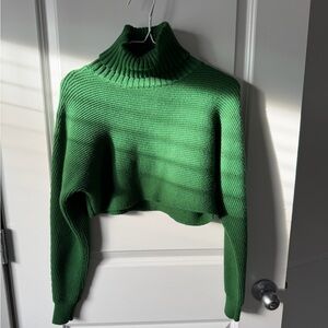 House of Harlow 1960 Emerald Turtleneck Sweater